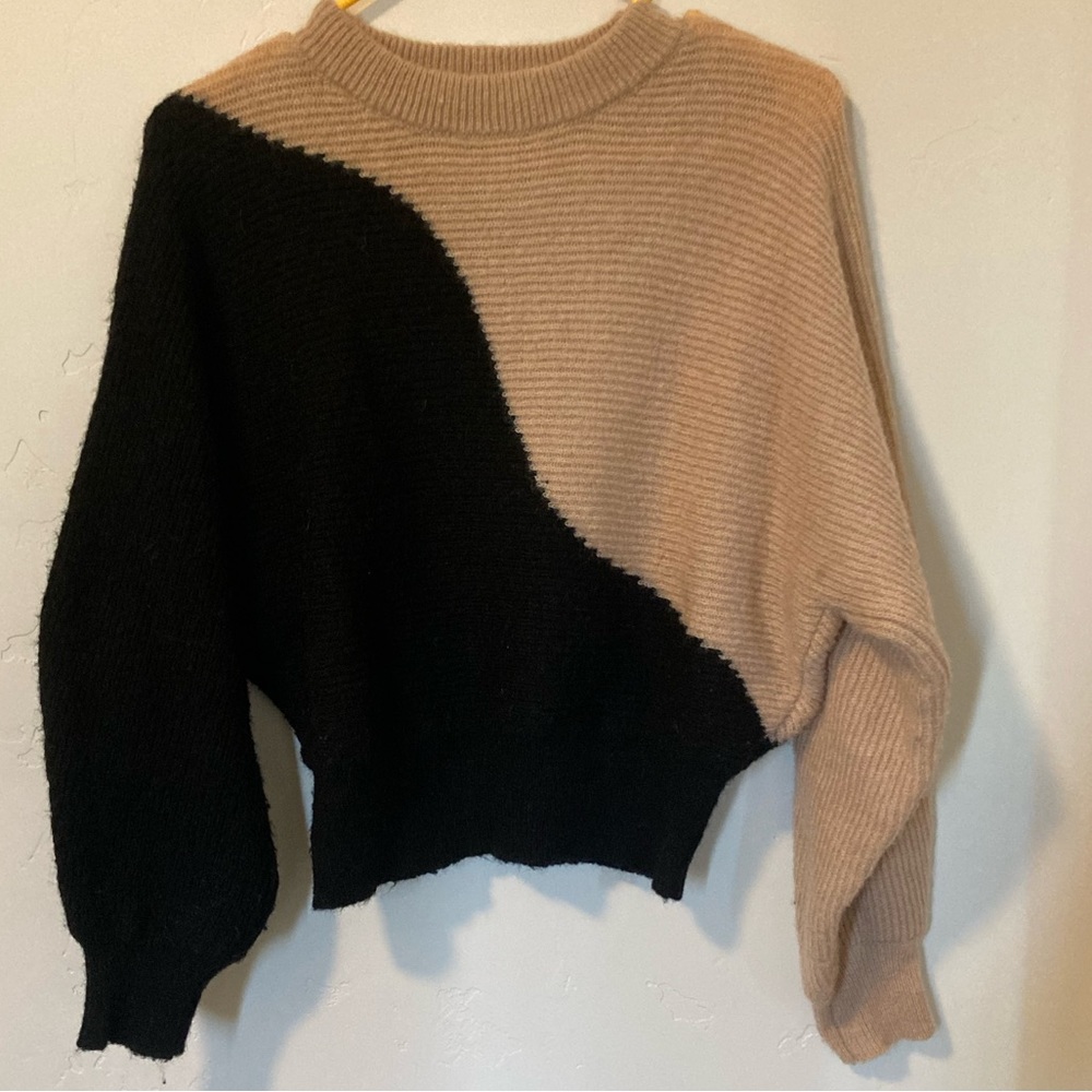 Downeast colorblock sweater